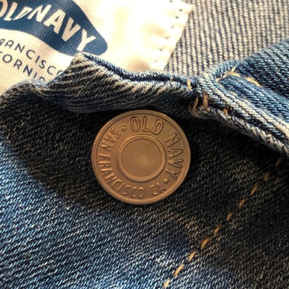 Old Navy Denim Jean Jacket Women's Size XS - Picture 5 of 11